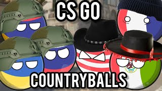 CS:GO, но это countryballs | (Анимация Countryballs)