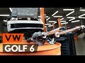 Cómo reemplazar un puntal amortiguador delantero en un VW GOLF 6 (5K1) [AUTODOC]