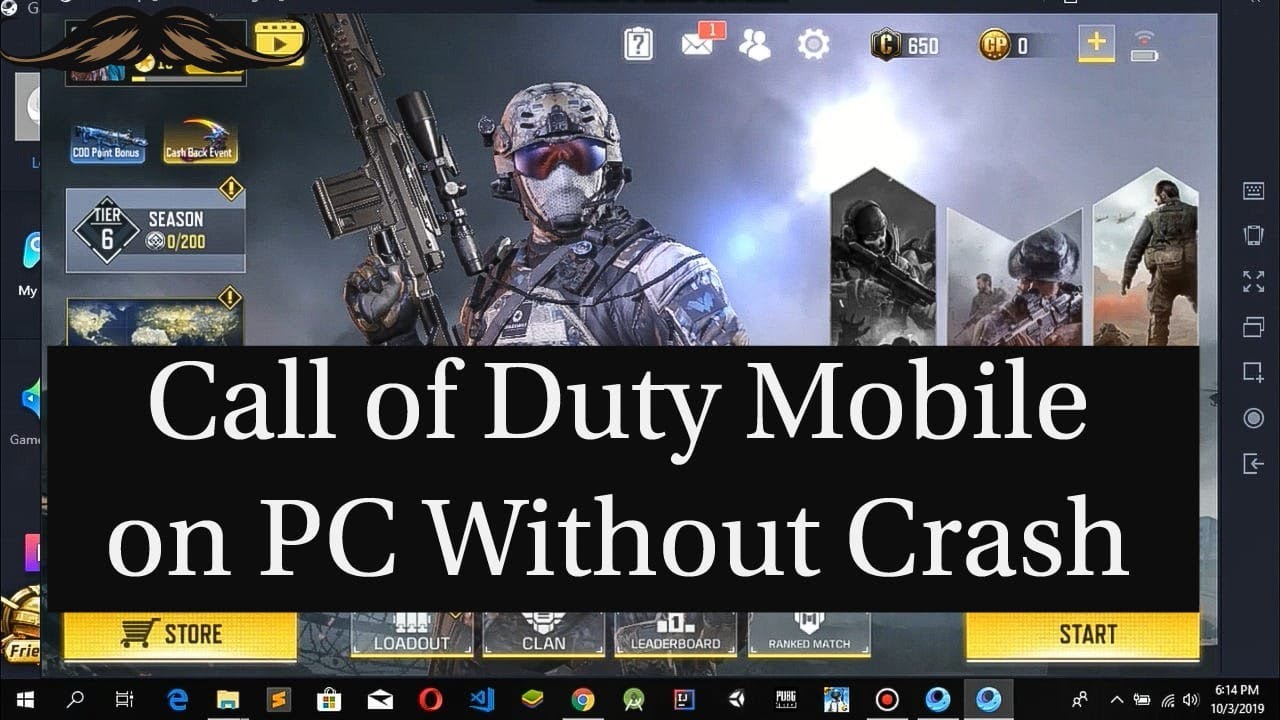 How to Play Call Of Duty Mobile Latest Update on PC Emulator without Crash - 