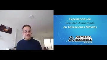 XA2020: Experiencias de Realidad Aumentada en Aplicaciones Móviles - Roygar Briceño