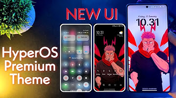 HyperOS Premium Theme For Any Xiaomi Devices | New Anime System Ui | #hyperos #anime