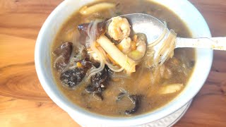 شوربة السمك الصينية soupe chinoise والطريقة الصحيحة عل طريقة المطاعم الآسيوية كتجي لذيذة بزاف