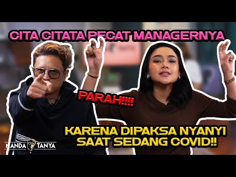 Cita Citata Pecat Managernya Karena Dipaksa Nyayi Saat Sedang Covid | #NandaTanya | V entertainment