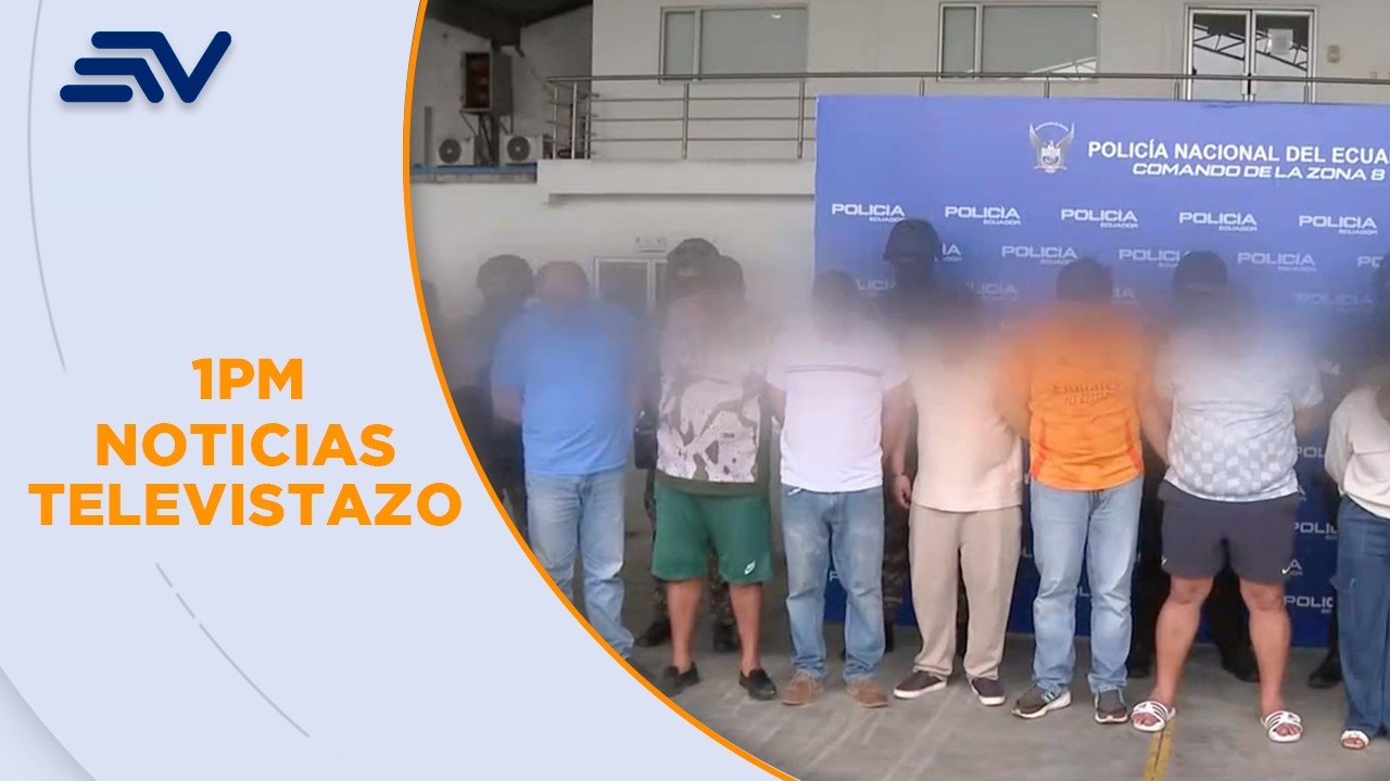 Operación Costa: 16 detenidos en intervención contra la mafia albanesa | Televistazo | Ecuavisa