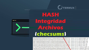 . hash integridad de archivos sha256sum