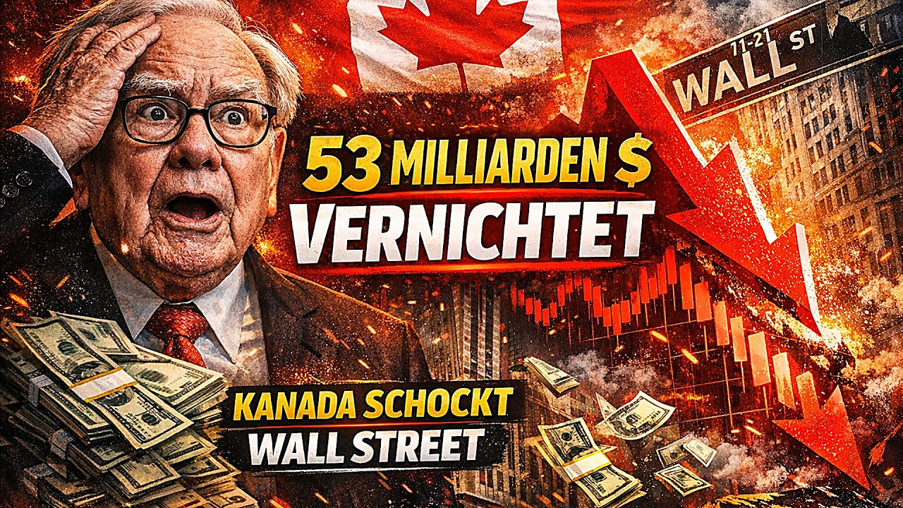 53 Milliarden $ VERNICHTET! Kanada schockt Wall Street – Legendärer Investor verliert 1,5 Milliarden