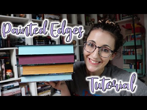 Painting Books For the First Time?! (+ Sprayed Edges Tutorial)