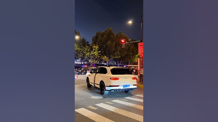 Người phụ nữ giàu có ở Thượng Hải lái chiếc Bentley đi ăn tối #bentleybentayga #xuhuong #trending