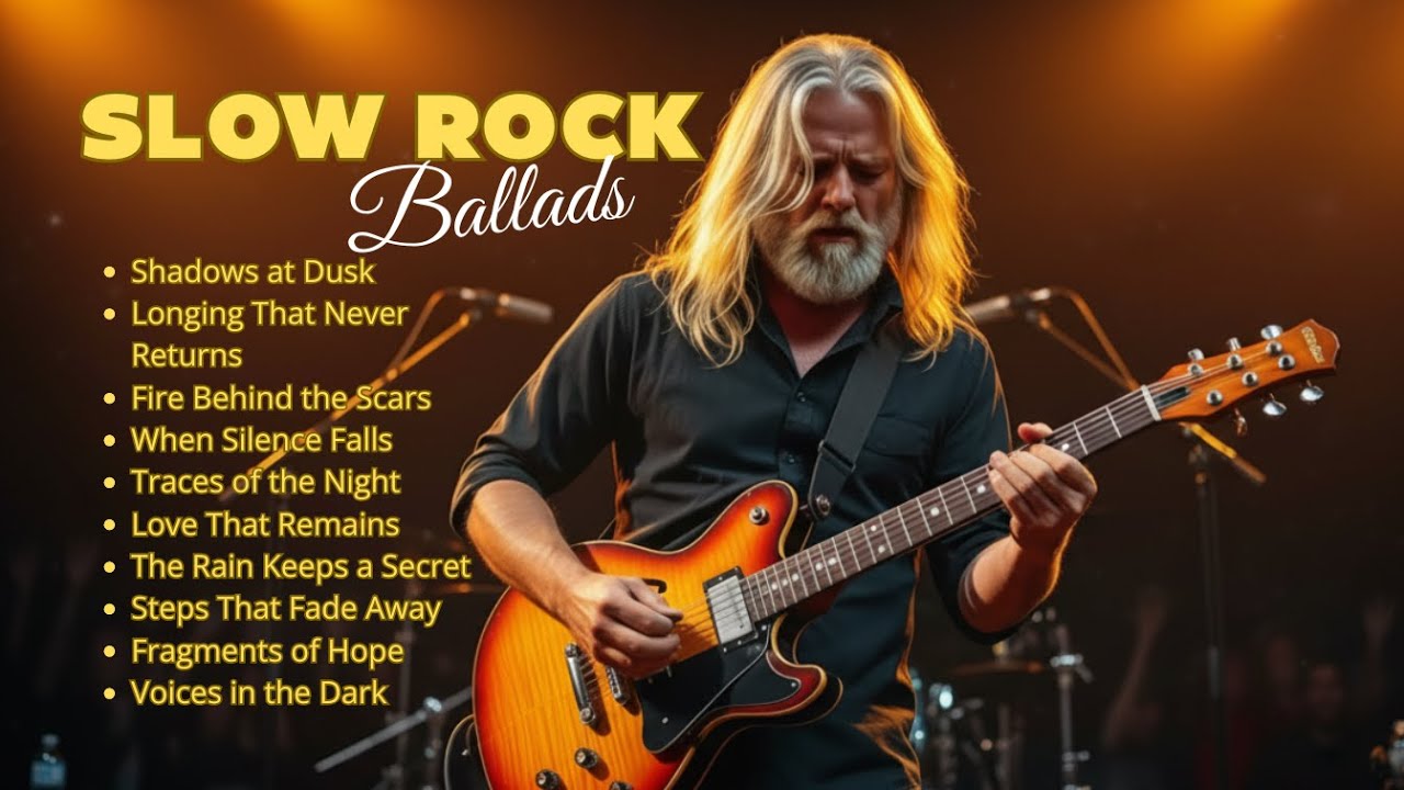 🎶 Best Slow Rock Ballads of All Time | Romantic & Emotional Rock Songs
