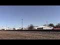 Amtrak 157 Leads Train #4 Princeton, IL 3/8/26