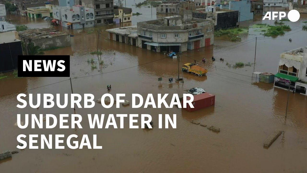 Suburb Of Senegalese Capital Dakar Under Water Afp Youtube Suburb Of Senegalese Capital Dakar Under Water Afp Youtube