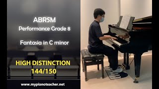 Fantasia in C minor | J.S. Bach | ABRSM 2021-2022 A1 Grade 8 High distinction [144]