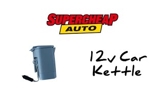 Supercheap Auto 12v car kettle review
