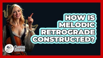 How Is Melodic Retrograde Constructed?