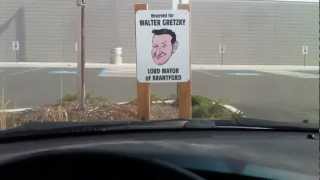 USING WAYNE GRETSKY'S FATHER'S PARKING SPOT