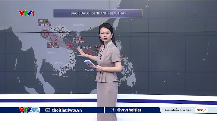 Dự báo thời tiết 18h - 26/09/2025 | Bão số 10 Bualoi đang vào Biển Đông | VTVWDB