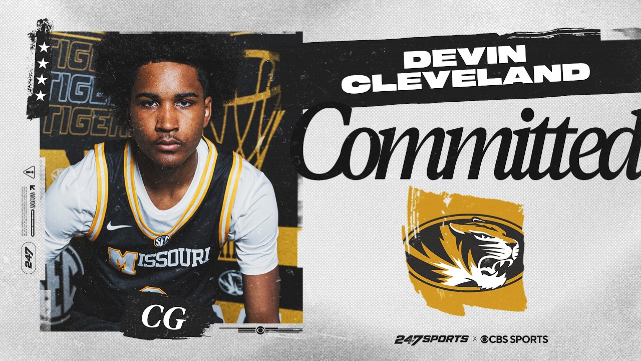 WATCH: 4-star CG Devin Cleveland commits to the Missouri Tigers | Live Commitment