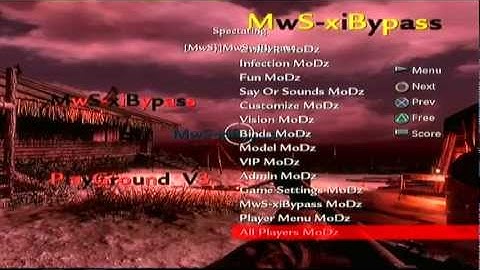 WORLD AT WAR -  MOD MENU MwS-xiBypass