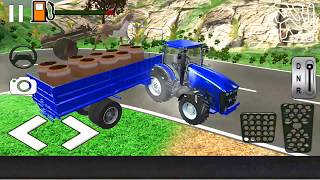 Simulator Car Game - Village Tractor Games Chained Tractor Offroad Game - Android ios Gameplay #SMG screenshot 5