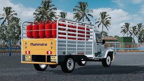 Mahindra Pickup Mod In Bus Simulator Indonesia - Bussid Car Mod - Bussid Bus Mod - Bussid