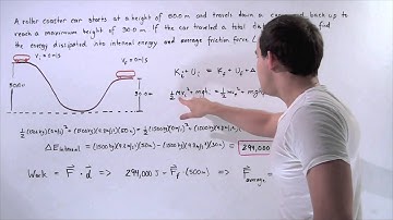 Conservation of Energy Example # 2
