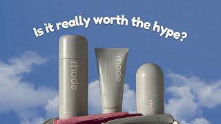 I used rhode skincare so you don't have to....  [honest review]