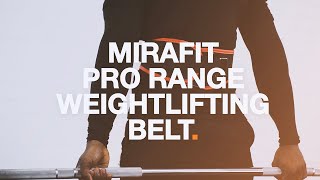 Mirafit Pro Range Weightlifting Belt
