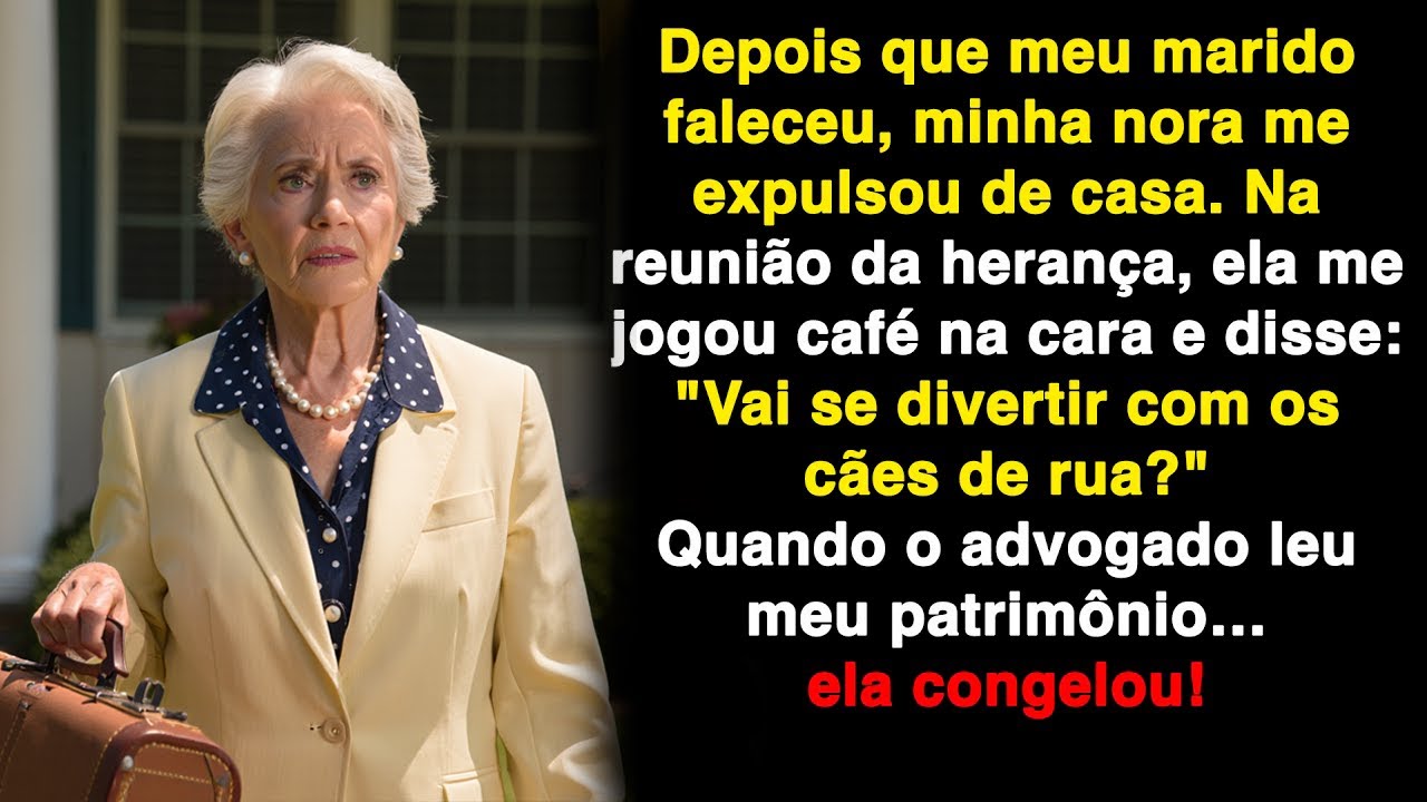 Após a morte do meu marido, minha nora me expulsou de casa! Na divisão da herança…