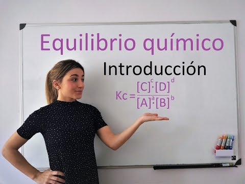 Video: ¿Qué se entiende por constante de equilibrio y cómo se determina experimentalmente?