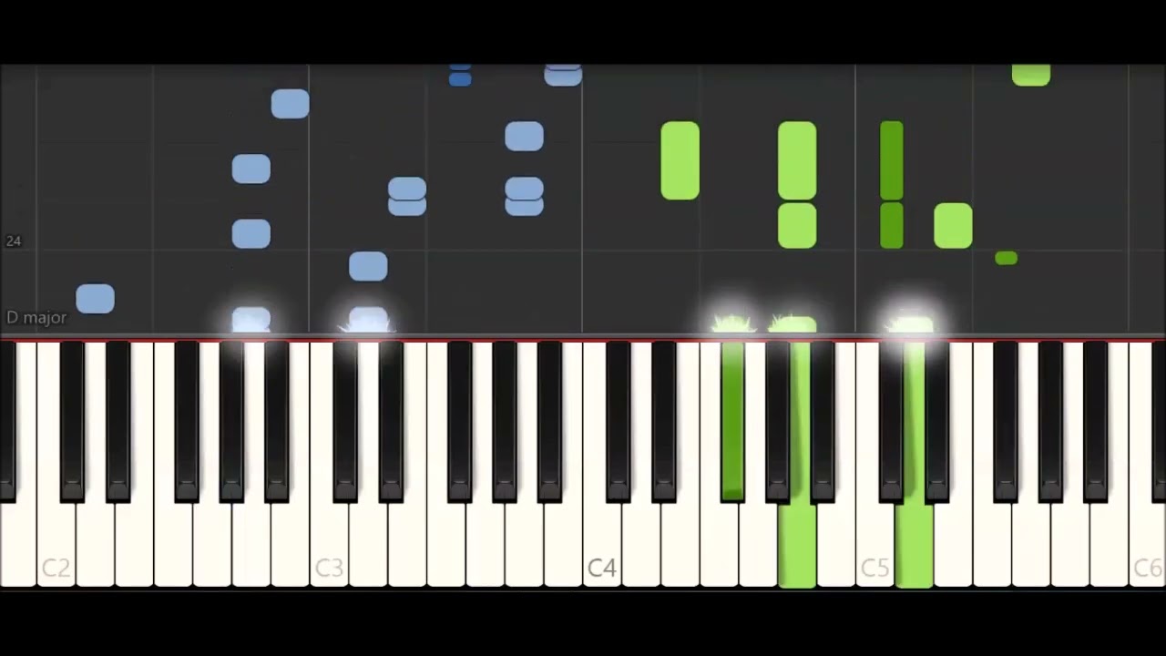 Lady Gaga - Alejandro (Piano Solo) Synthesia