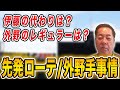 ビーズリー昇格なるか?森下・ノイジー・前川・井上のレギュラー争いはどうなる?先発ローテ/外野手事情について元コーチが考察します【阪神タイガース】