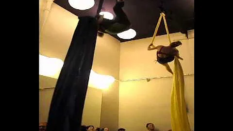 Mom's video of my aerial performance