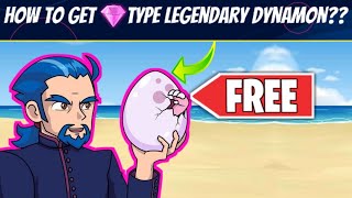How to get Diamond type Legendary Dynamon Egg for FREE | Dynamons World