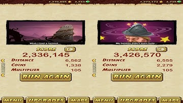 Temple Run 2 JUNGLE FALL VS LANTERN FESTIVAL Reverse Gameplay