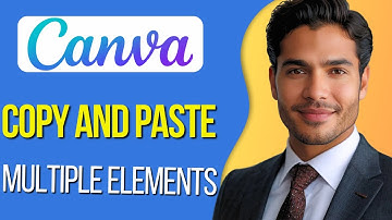How To Copy and Paste Multiple Elements At Once in Canva : Updated 2025