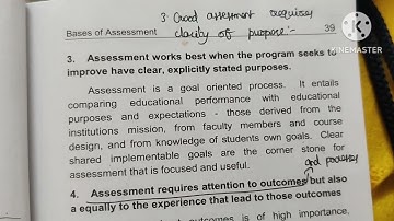 principles of assessment practice/ sem 2/unit 1/ assessment for learning