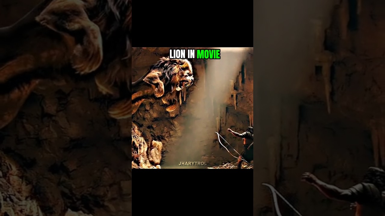 tiger & lion in movie VS. reality 