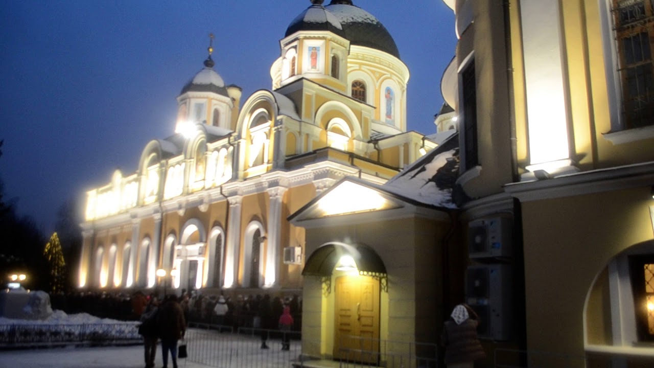 Мощи Матроны Московской.Покровский монастырь. - YouTube