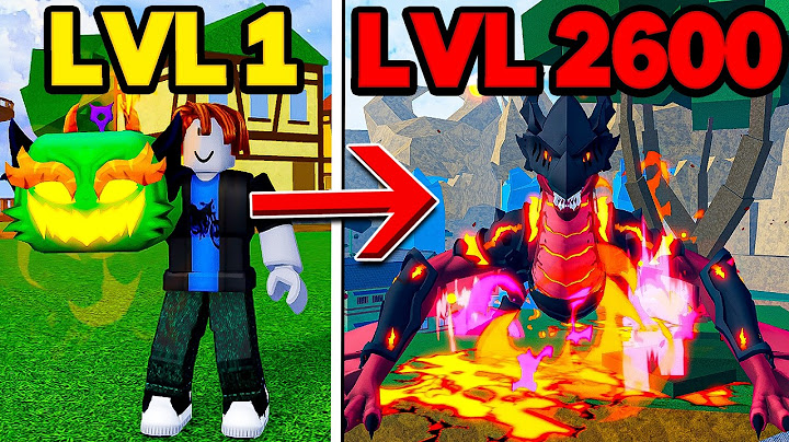 LEVEL 1 AL 2600 CON LA NUEVA DRAGON EN BLOX FRUITS!