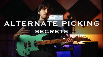 ALTERNATE PICKING Secrets | Electric Guitar Workout