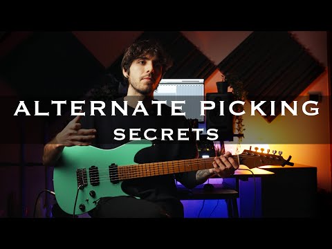 ALTERNATE PICKING Secrets | Electric Guitar Workout