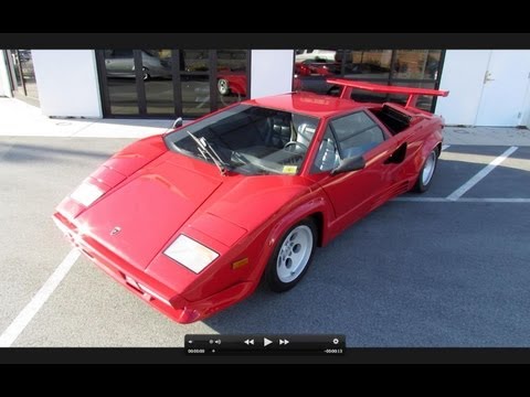 1988-lamborghini-countach-5000-quattrovalvole-start-up,-exhaust,-and-in-depth-tour