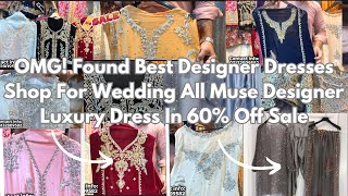 Mega Sale| Found Muse Designer Luxury Dresses &amp; Saree Fabric| Luxury Collection | Boutique Dresses |