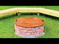 How to Build a Fire Pit Table Top