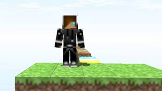 Minecraft Animation Test-Jump and Wave