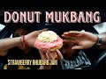 Cheat Day | HUGE Donut MUKBANG ft. Oliboli Donuts &amp; JD Flannel Doughnuts | Toppers Pizza Place