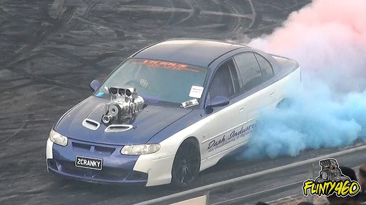 SUPERCHARGED COMMODORE "2CRANKY" AT BRASHERNATS