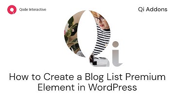 Create a Premium Blog List Using Elementor Addons in WordPress