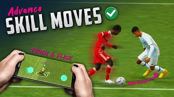 eFootball 2026 Mobile Skill Tutorial [ Touch & Flick ] Advance Control