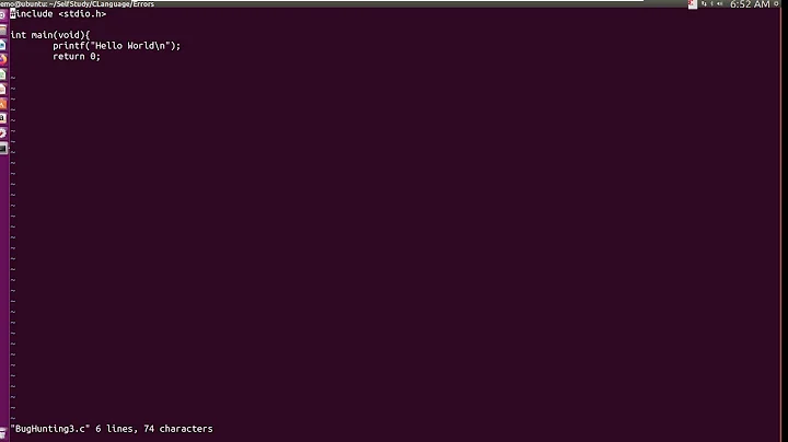 C | Bug Hunting Error Expected Declaration or Statement at End of Input